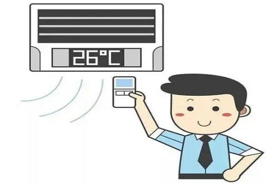 空调面板显示温度怎么关闭开启？